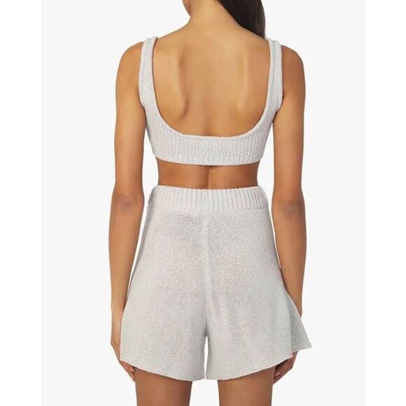 WeWoreWhat Scoop Pull On Bra Top in Light Grey SIZE XL $29 - Picture 2 of 5